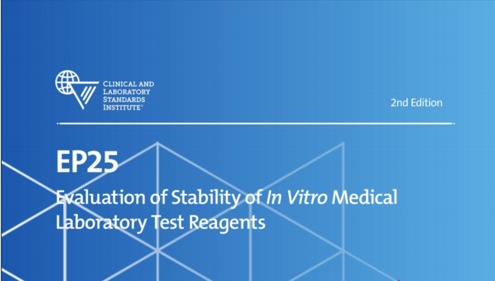 Evaluation of Stability of In Vitro Medical Laboratory Test Reagents