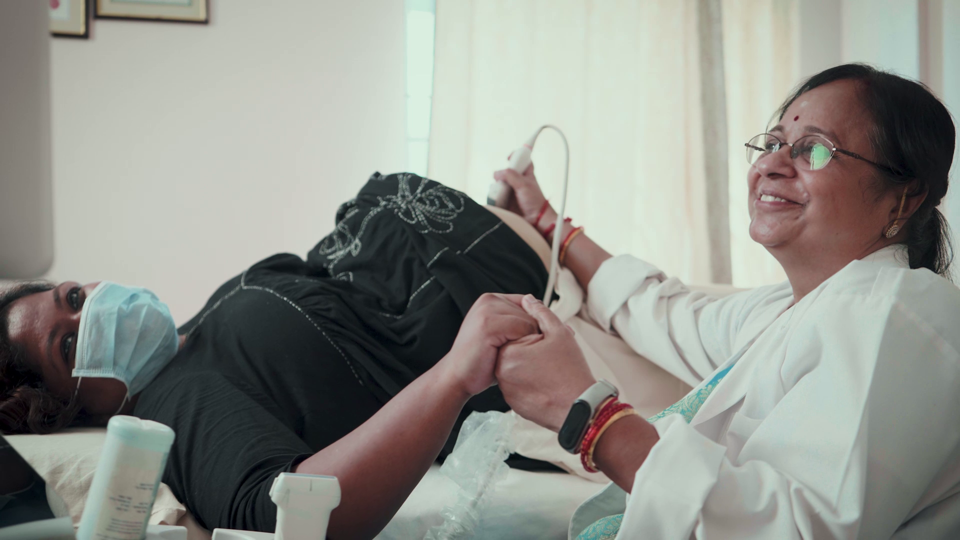 Additional ultrasound setup